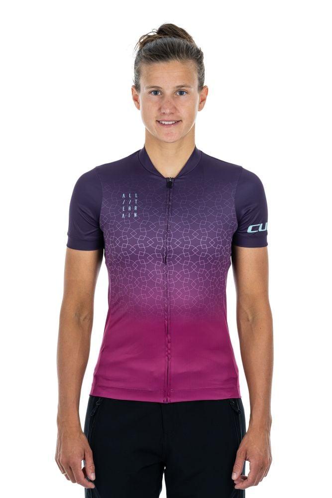 Cube ATX WS Trikot Full Zip kurzarm - Liquid-Life #Wähle Deine Farbe_Violet