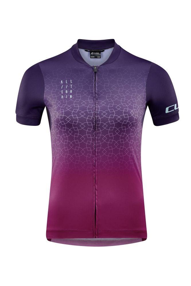 Cube ATX WS Trikot Full Zip kurzarm - Liquid-Life #Wähle Deine Farbe_Violet