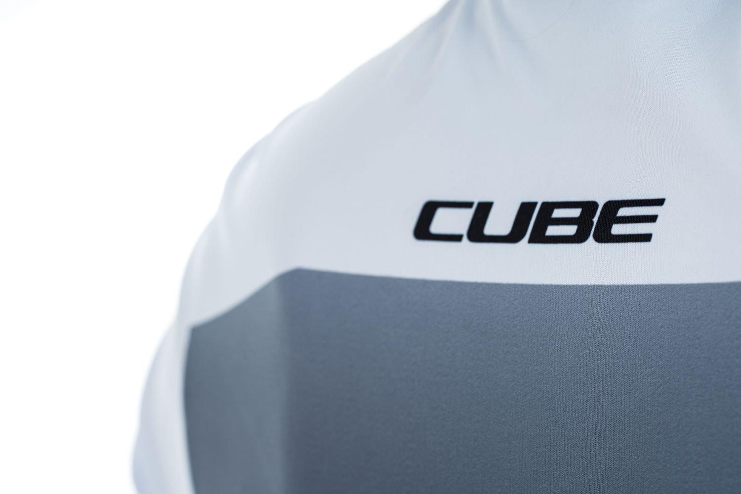 Cube ATX WS Trikot Full Zip kurzarm - Liquid-Life #Wähle Deine Farbe_Black´n´White