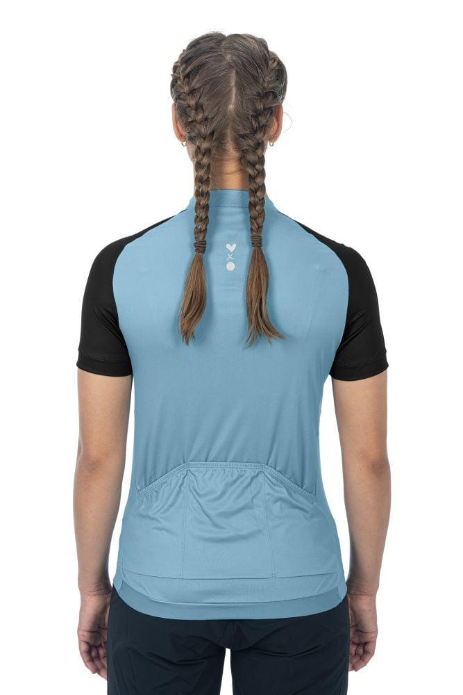 Cube ATX WS Trikot Half Zip CMPT kurzarm - Liquid-Life #Wähle Deine Farbe_Blau