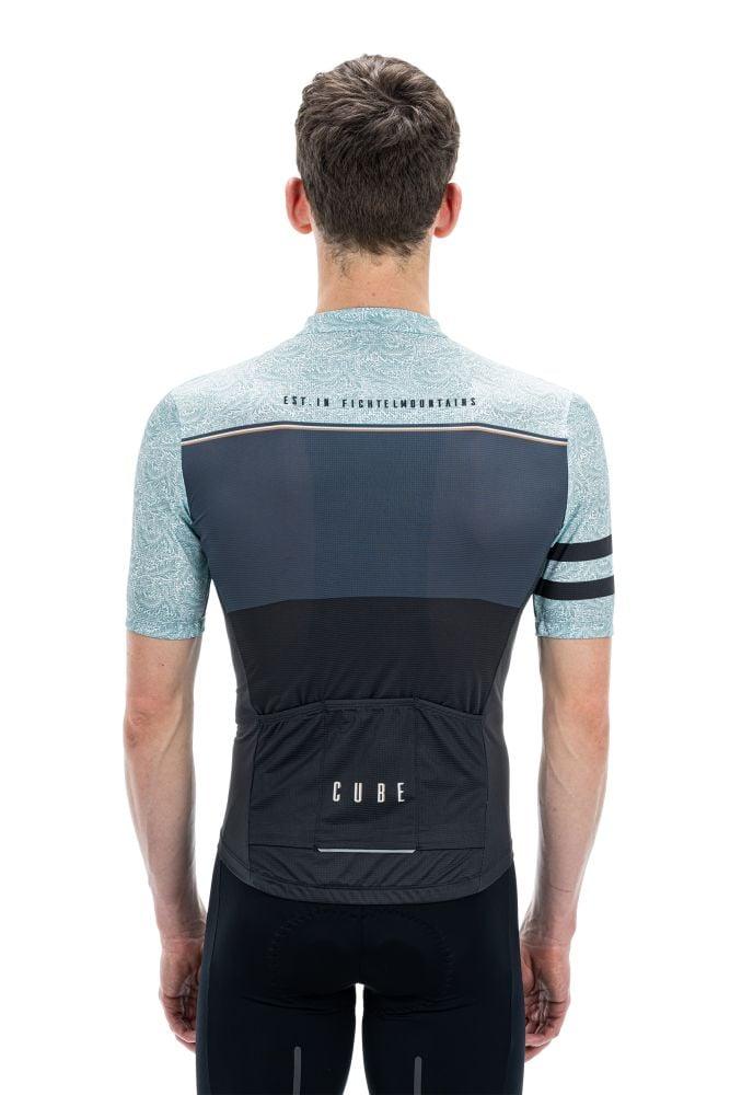 Cube BLACKLINE Trikot CMPT kurzarm - Liquid-Life #Wähle Deine Farbe_Grey´n´Blue