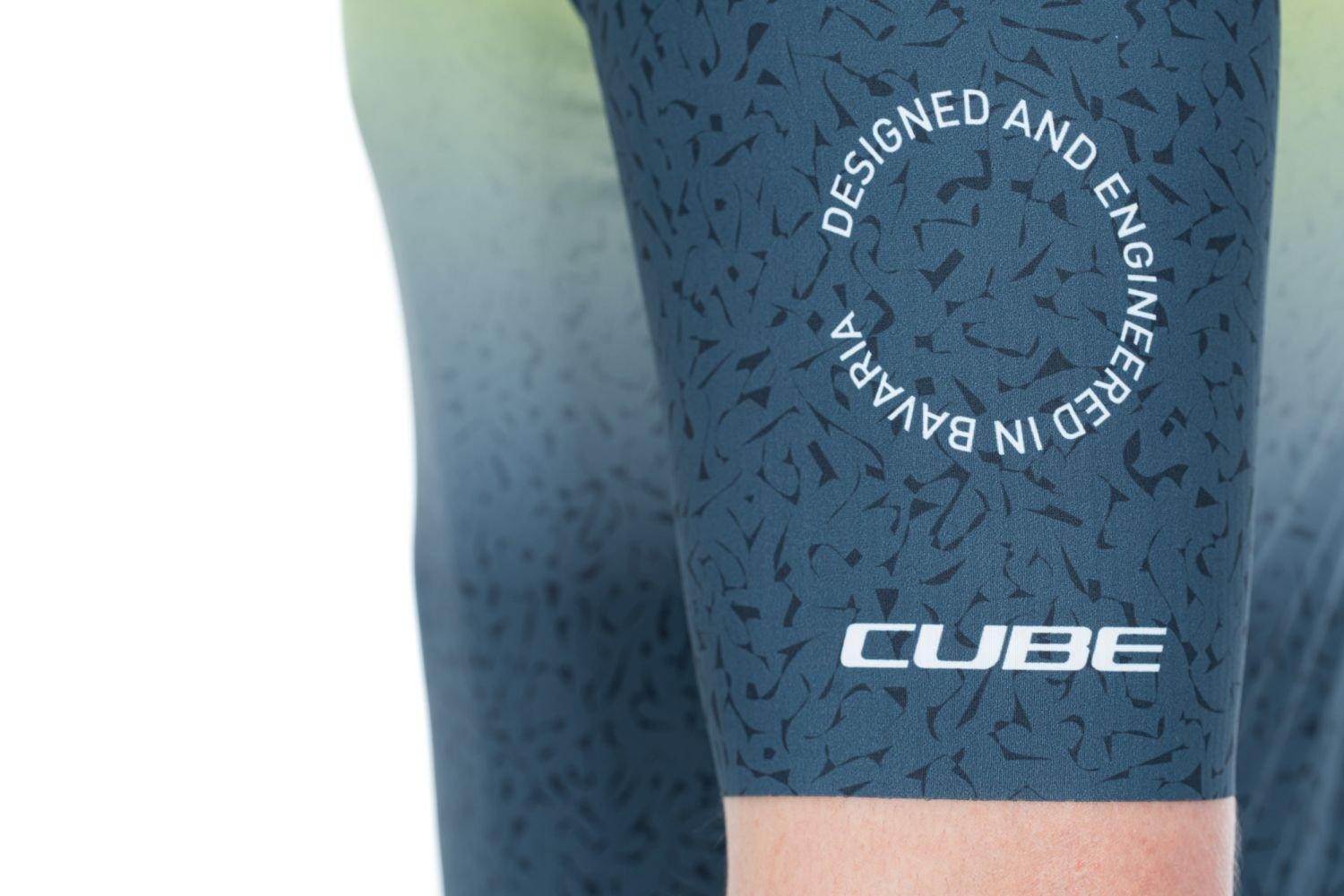 Cube BLACKLINE Trikot RACE kurzarm - Liquid-Life #Wähle Deine Farbe_Gelb Grau