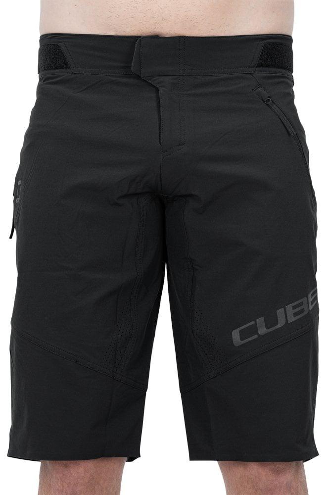 Cube EDGE Baggy Shorts X Actionteam - Liquid-Life #Wähle Deine Farbe_Black
