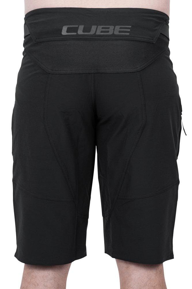 Cube EDGE Baggy Shorts X Actionteam - Liquid-Life #Wähle Deine Farbe_Black