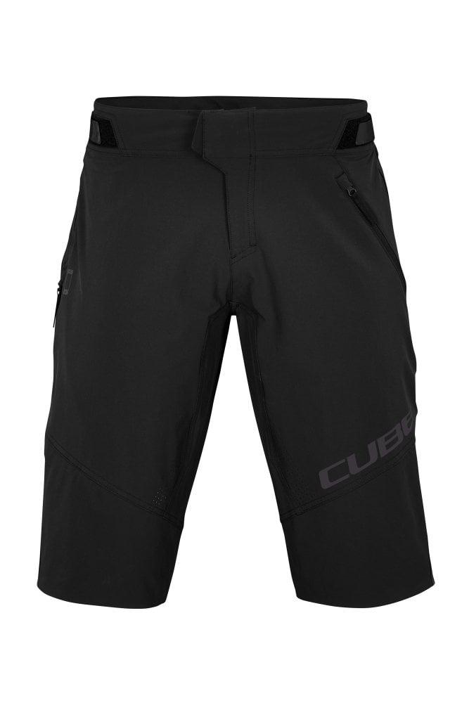 Cube EDGE Baggy Shorts X Actionteam - Liquid-Life #Wähle Deine Farbe_Black