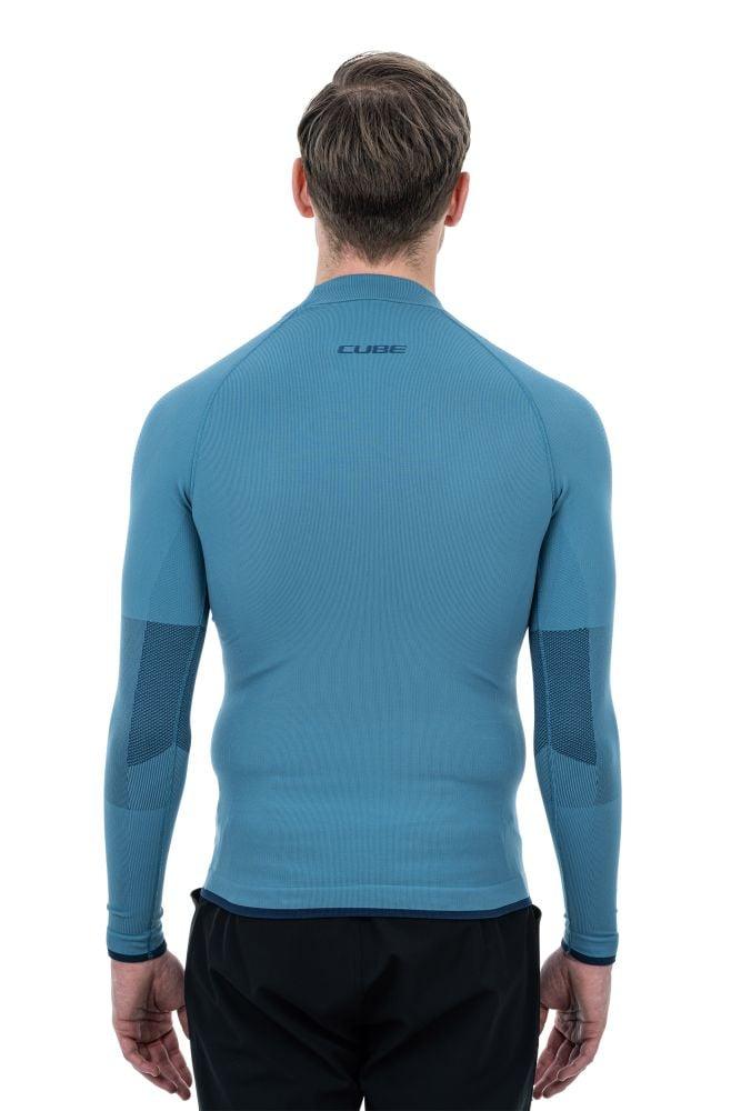 Cube Funktionsunterhemd Race Be Warm langarm - Liquid-Life #Wähle Deine Farbe_Blue
