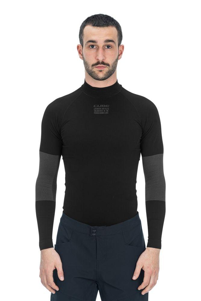 Cube Funktionsunterhemd Race Be Warm langarm - Liquid-Life #Wähle Deine Farbe_Schwarz