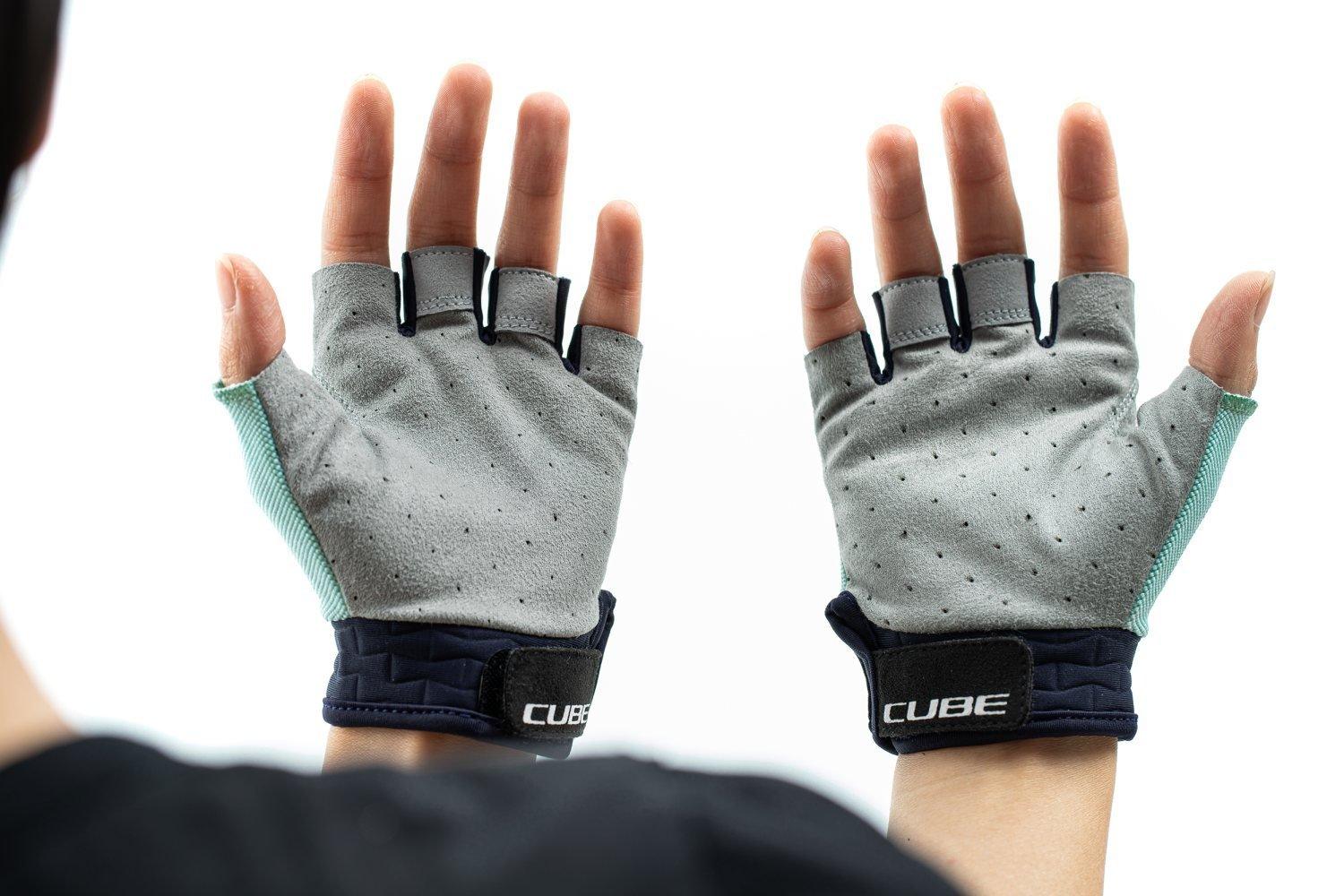 Cube Handschuhe Performance Junior kurzfinger - Liquid-Life #Wähle Deine Farbe_Blue´n´Mint