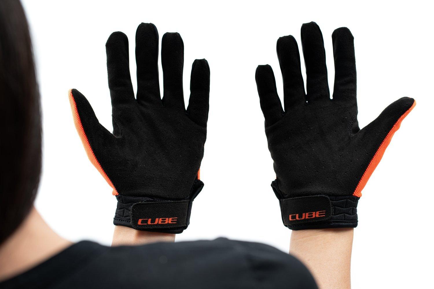 Cube Handschuhe Performance Junior langfinger X Actionteam - Liquid-Life #Wähle Deine Farbe_Black´n´Orange