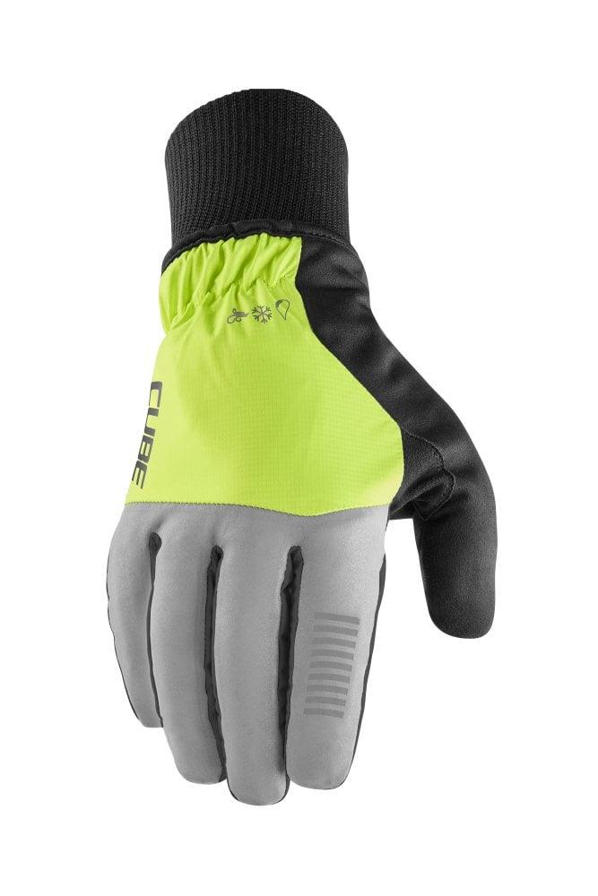 Cube Handschuhe Winter langfinger X NF - Liquid-Life #Wähle Deine Farbe_Grey´n´Yellow