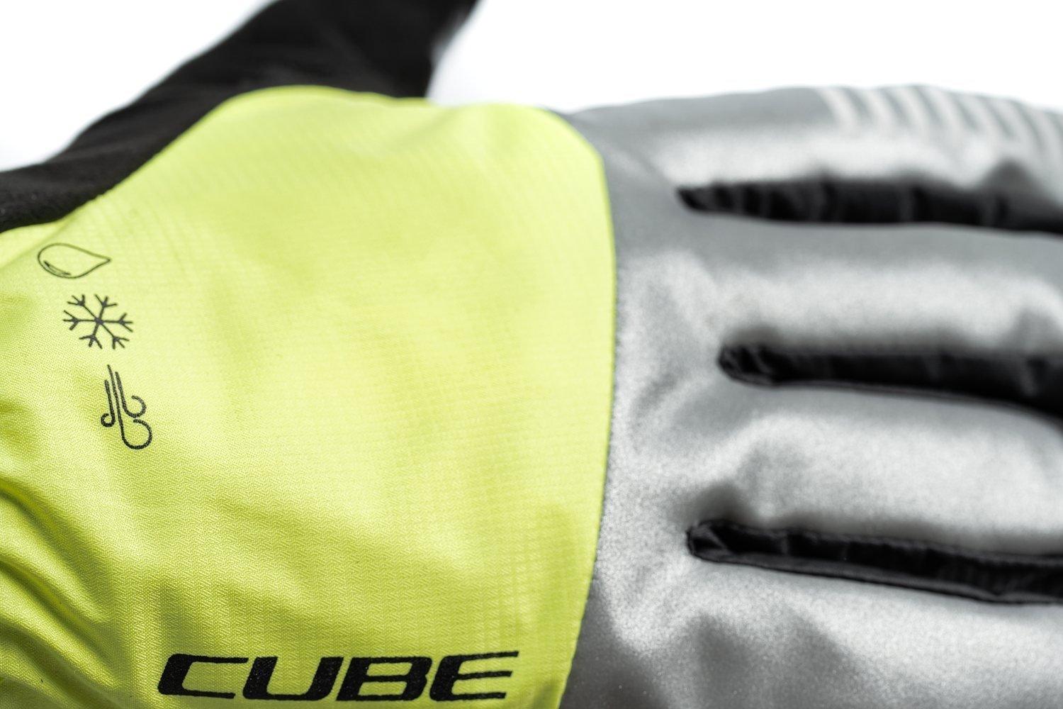 Cube Handschuhe Winter langfinger X NF - Liquid-Life #Wähle Deine Farbe_Grey´n´Yellow