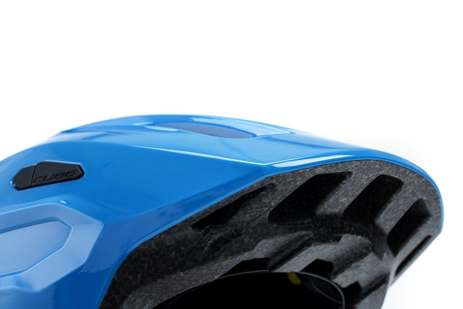 Cube Helm LINOK - Liquid-Life #Wähle Deine Farbe_Teamline Glossy Blue´n´Red