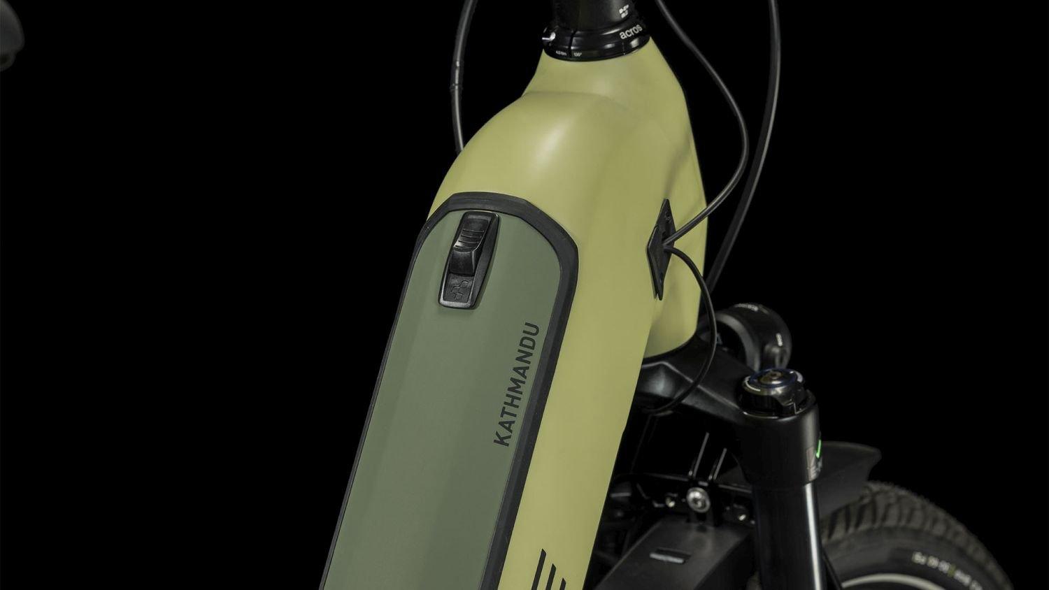 Cube Kathmandu Hybrid SLX 750 green´n´olive 2023 Easy Entry - Liquid-Life