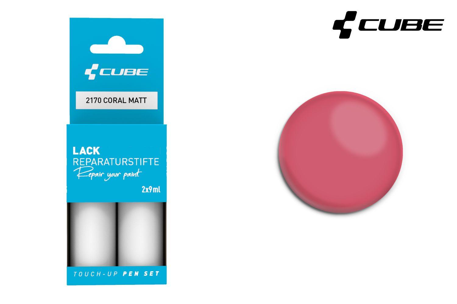 Cube Lackstift Set CORAL matt 2170 - Liquid-Life