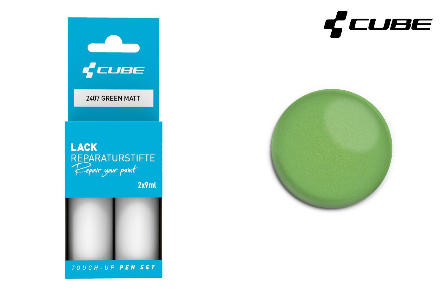 Cube Lackstift Set GREEN matt 2407 - Liquid-Life