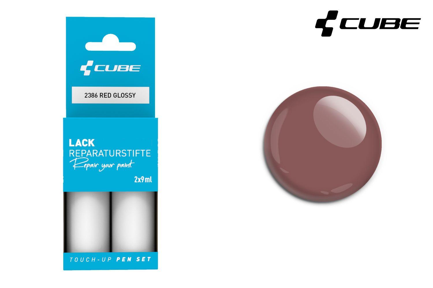 lackstift für cube fahrrad CUBE Lackstift Set RED glossy 2386 günstig kaufen