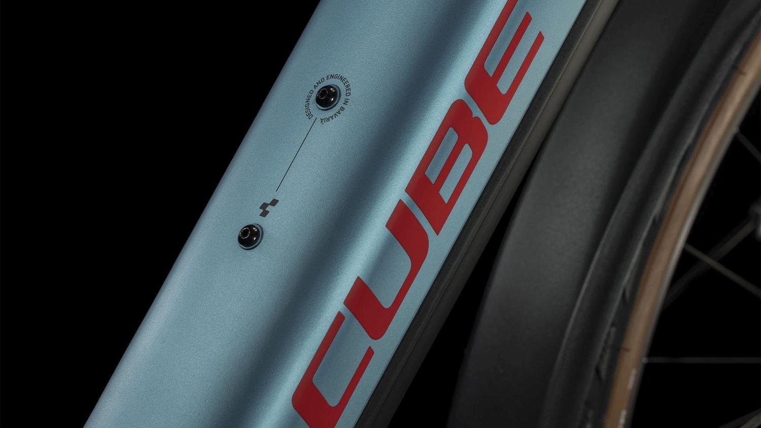 Cube Nuride Hybrid Performance 500 Allroad metalblue´n´red 2023 - Liquid-Life