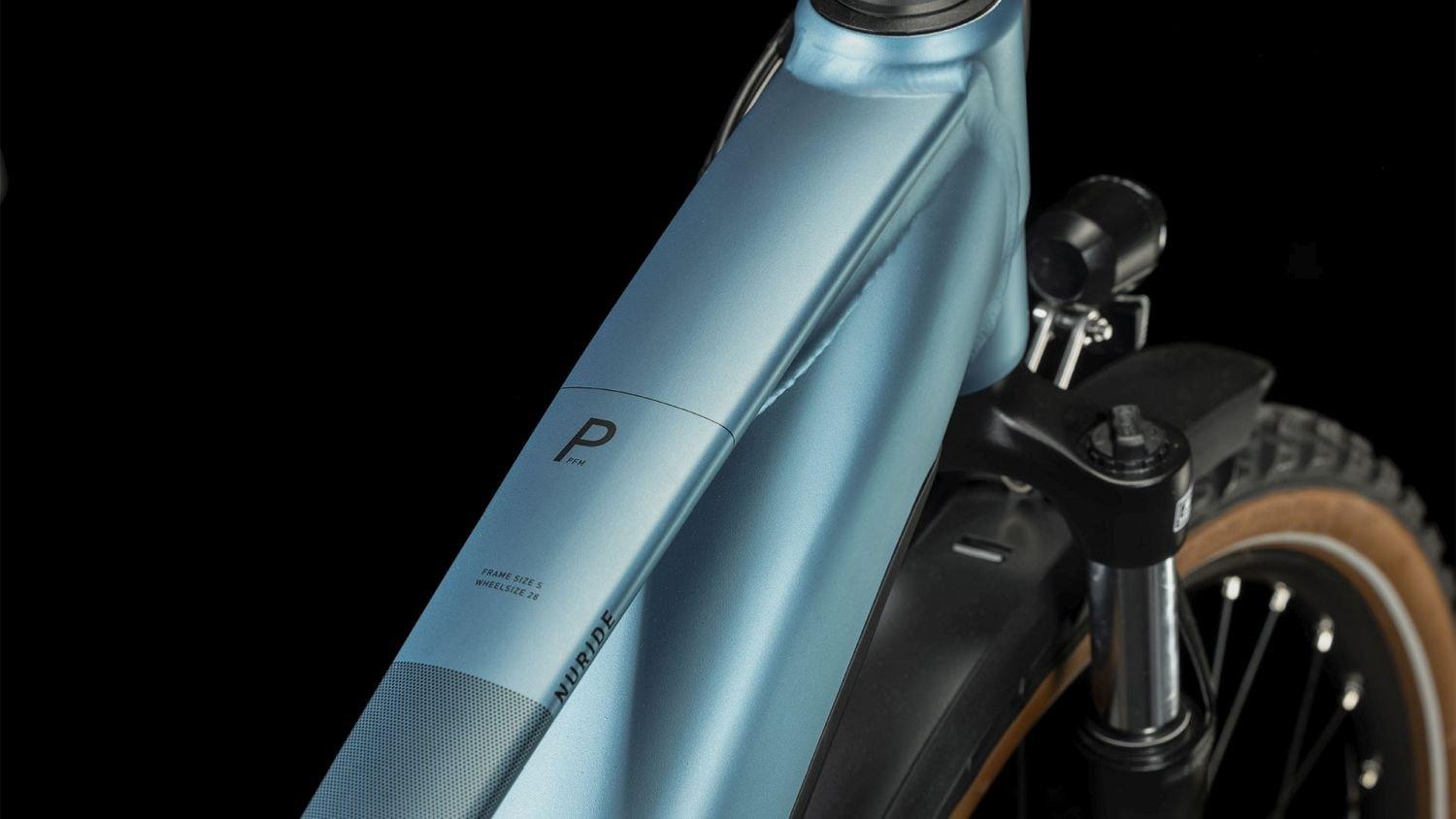 Cube Nuride Hybrid Performance 500 Allroad metalblue´n´red 2023 Trapeze - Liquid-Life