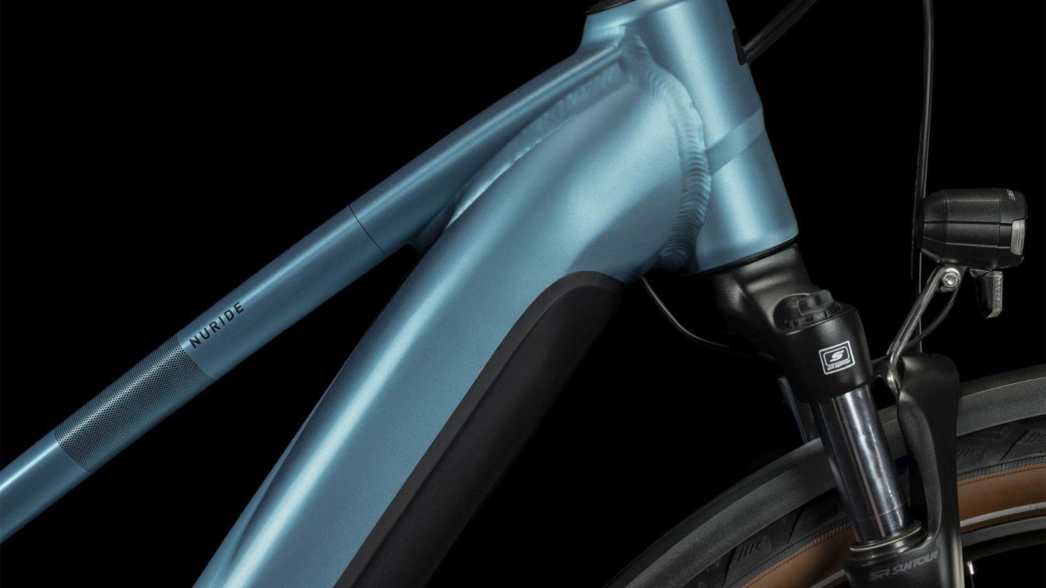 Cube Nuride Hybrid Performance 500 Allroad metalblue´n´red 2023 Trapeze - Liquid-Life