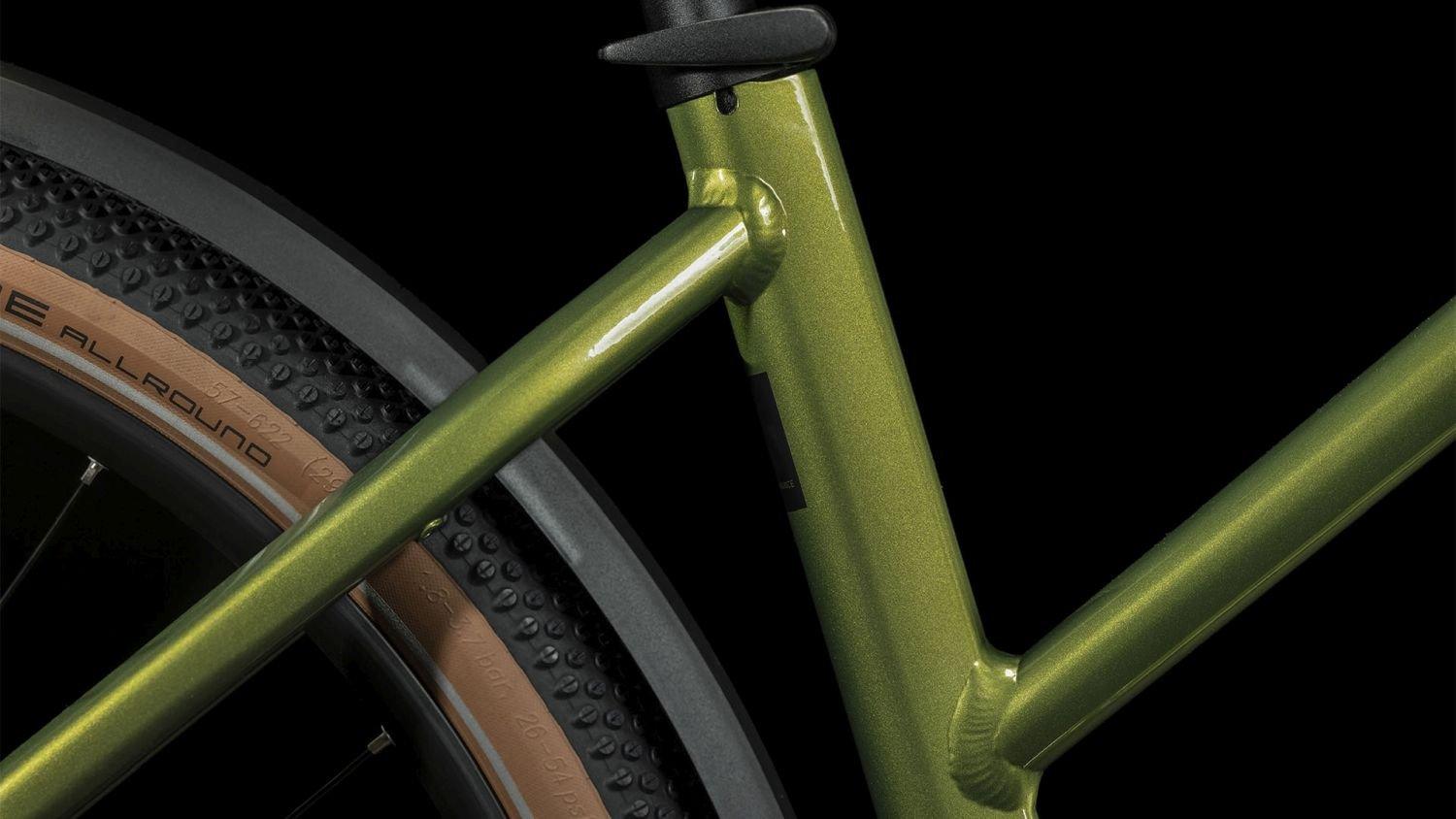 Cube Nuride Hybrid Pro 750 Allroad shinymoss´n´black 2023 Trapeze - Liquid-Life