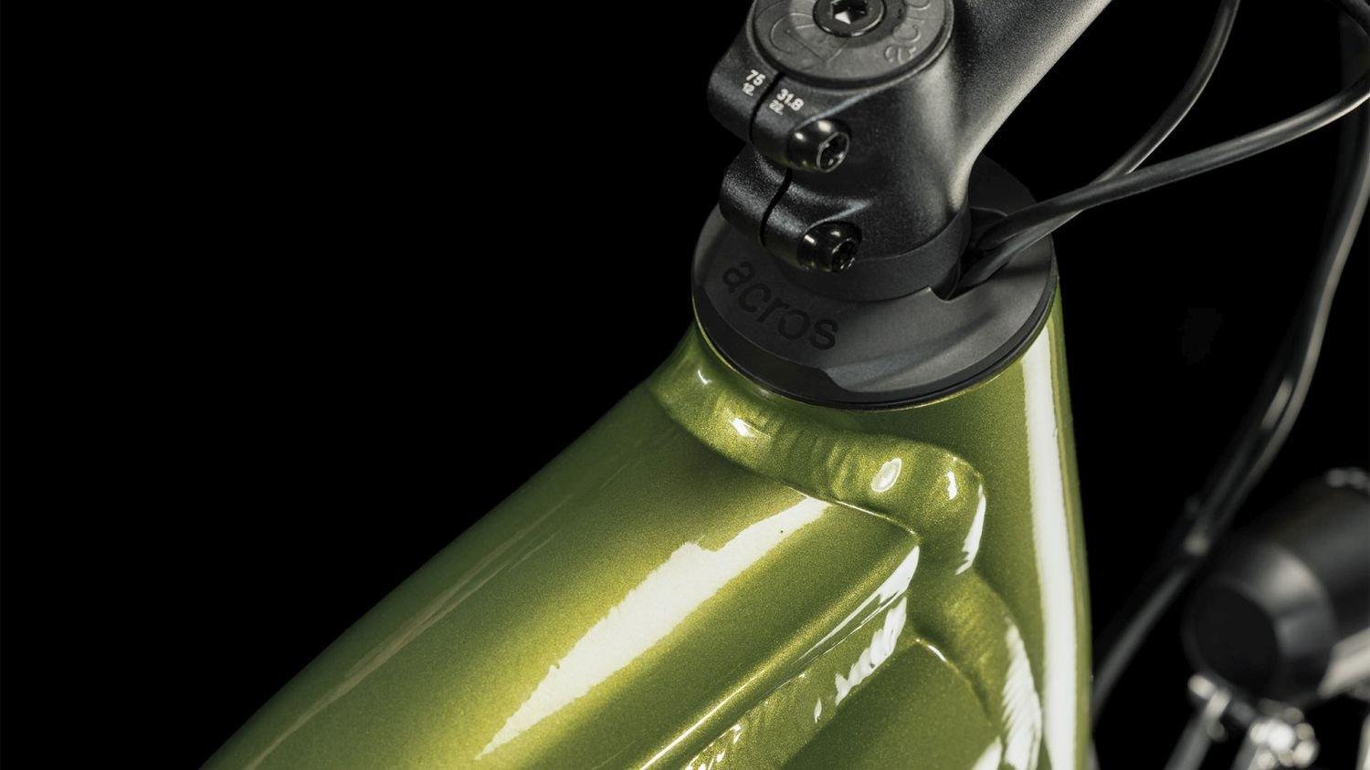 Cube Nuride Hybrid Pro 750 Allroad shinymoss´n´black 2023 Trapeze - Liquid-Life