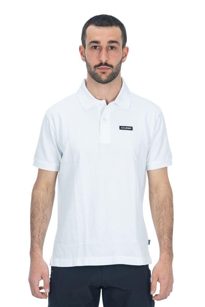 Cube Organic Polo Shirt - Liquid-Life #Wähle Deine Farbe_Weiß