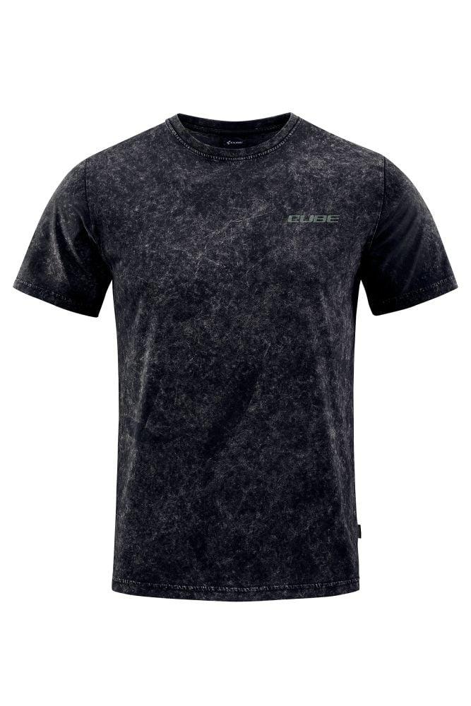 Cube Organic T-Shirt GTY FIT Fichtelmountains - Liquid-Life #Wähle Deine Farbe_Schwarz