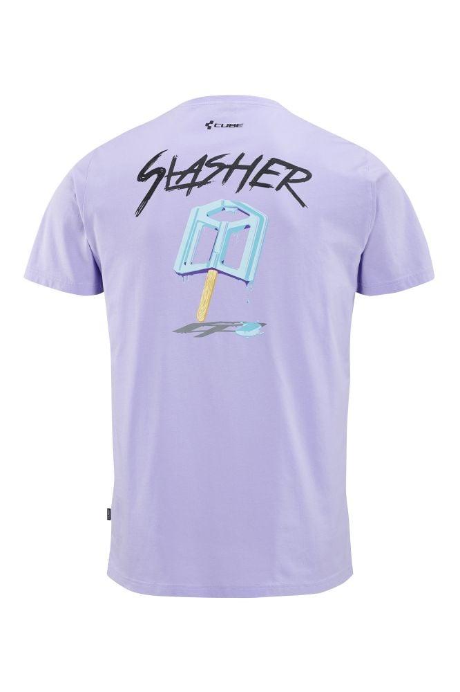 Cube Organic T-Shirt GTY FIT - Liquid-Life #Wähle Deine Farbe_Slasher Violet