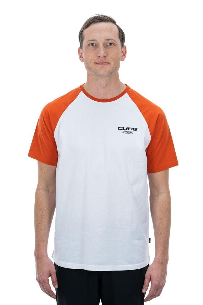 Cube Organic T-Shirt GTY FIT - Liquid-Life #Wähle Deine Farbe_Trail Hunter White´n´Red