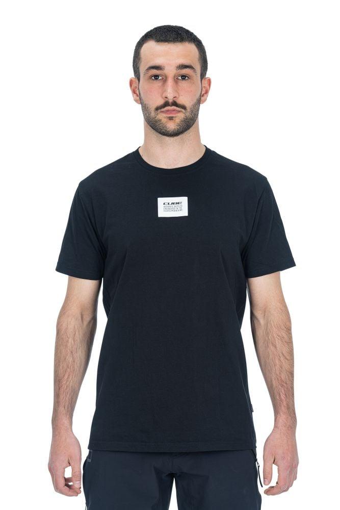 Cube Organic T-Shirt Logowear GTY FIT - Liquid-Life #Wähle Deine Farbe_Schwarz