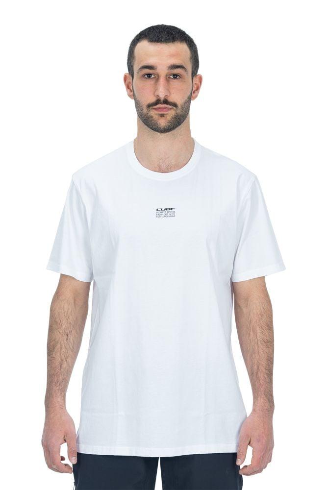 Cube Organic T-Shirt Logowear GTY FIT - Liquid-Life #Wähle Deine Farbe_Weiß