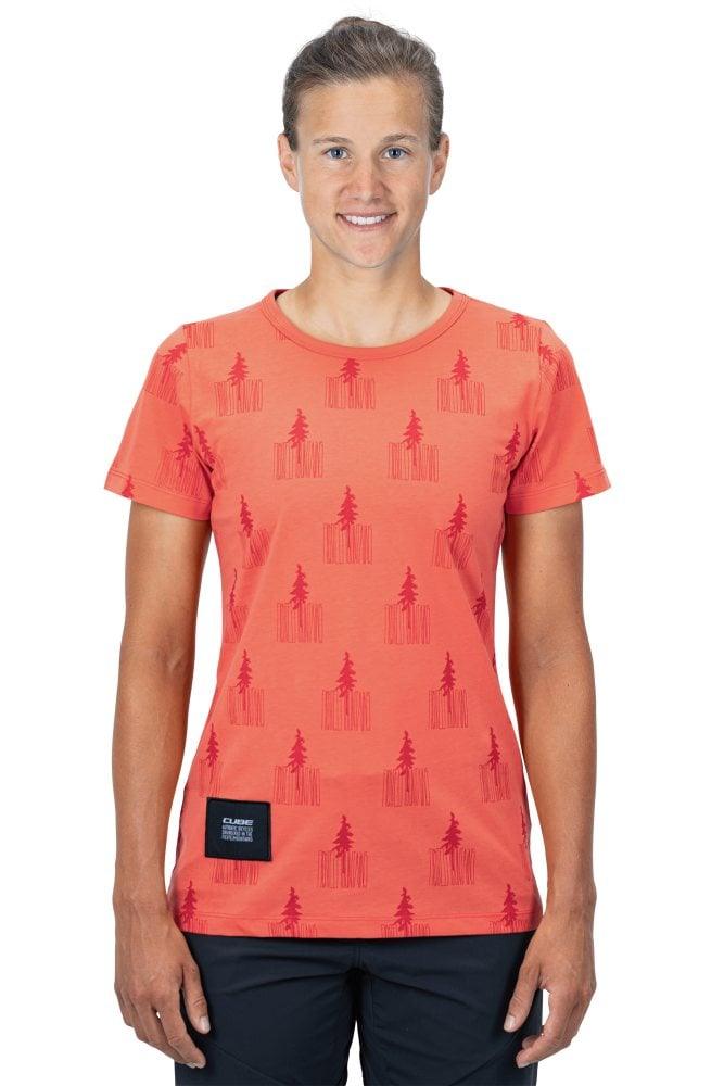 Cube Organic WS T-Shirt Fichtelmountains - Liquid-Life #Wähle Deine Farbe_Orange