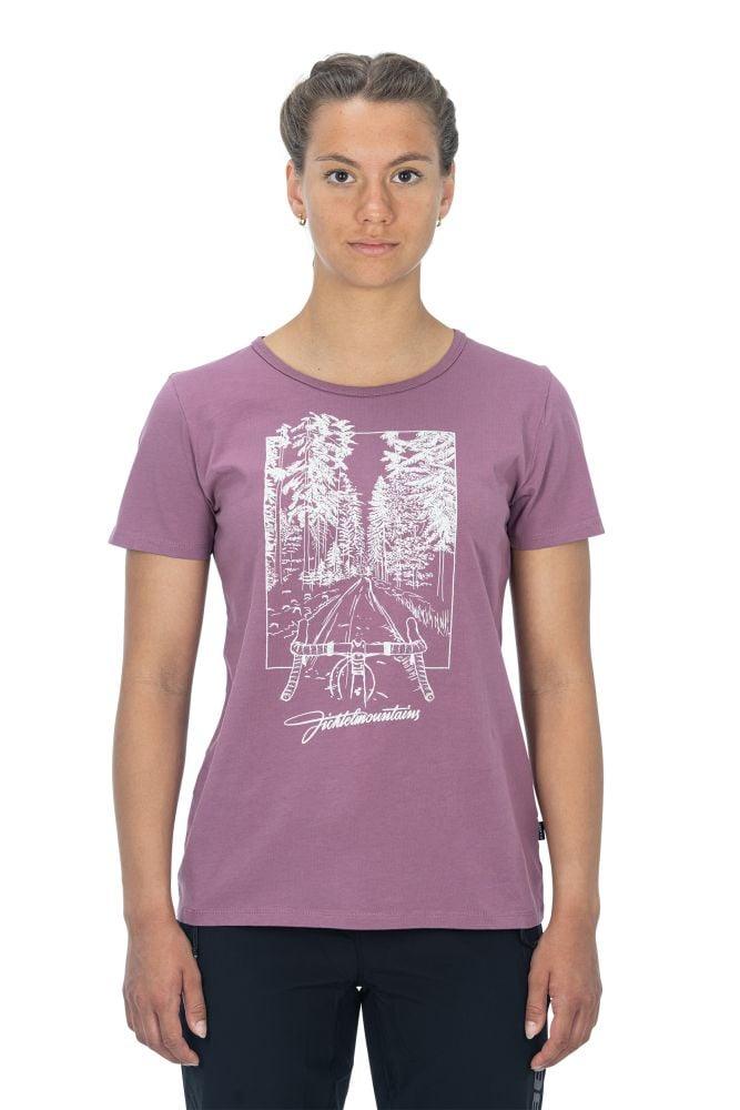 Cube Organic WS T-Shirt Fichtelmountains - Liquid-Life #Wähle Deine Farbe_Violett