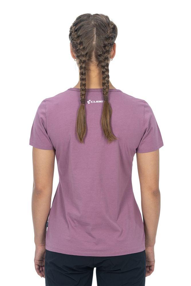 Cube Organic WS T-Shirt Fichtelmountains - Liquid-Life #Wähle Deine Farbe_Violett