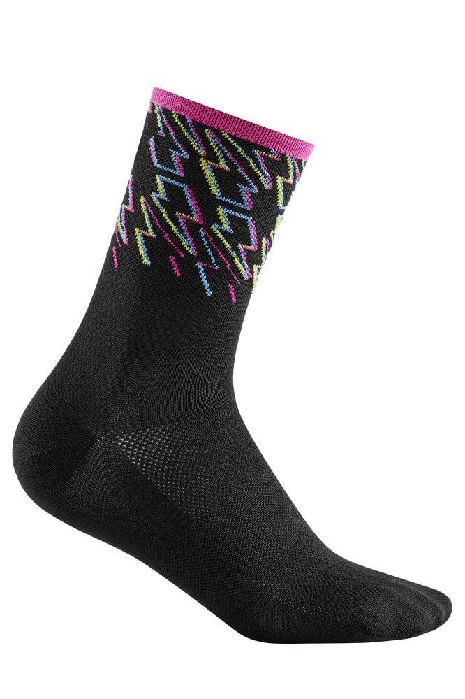 Cube Socke High Cut Blackline - Liquid-Life #Wähle Deine Farbe_Schwarz Blau Pink