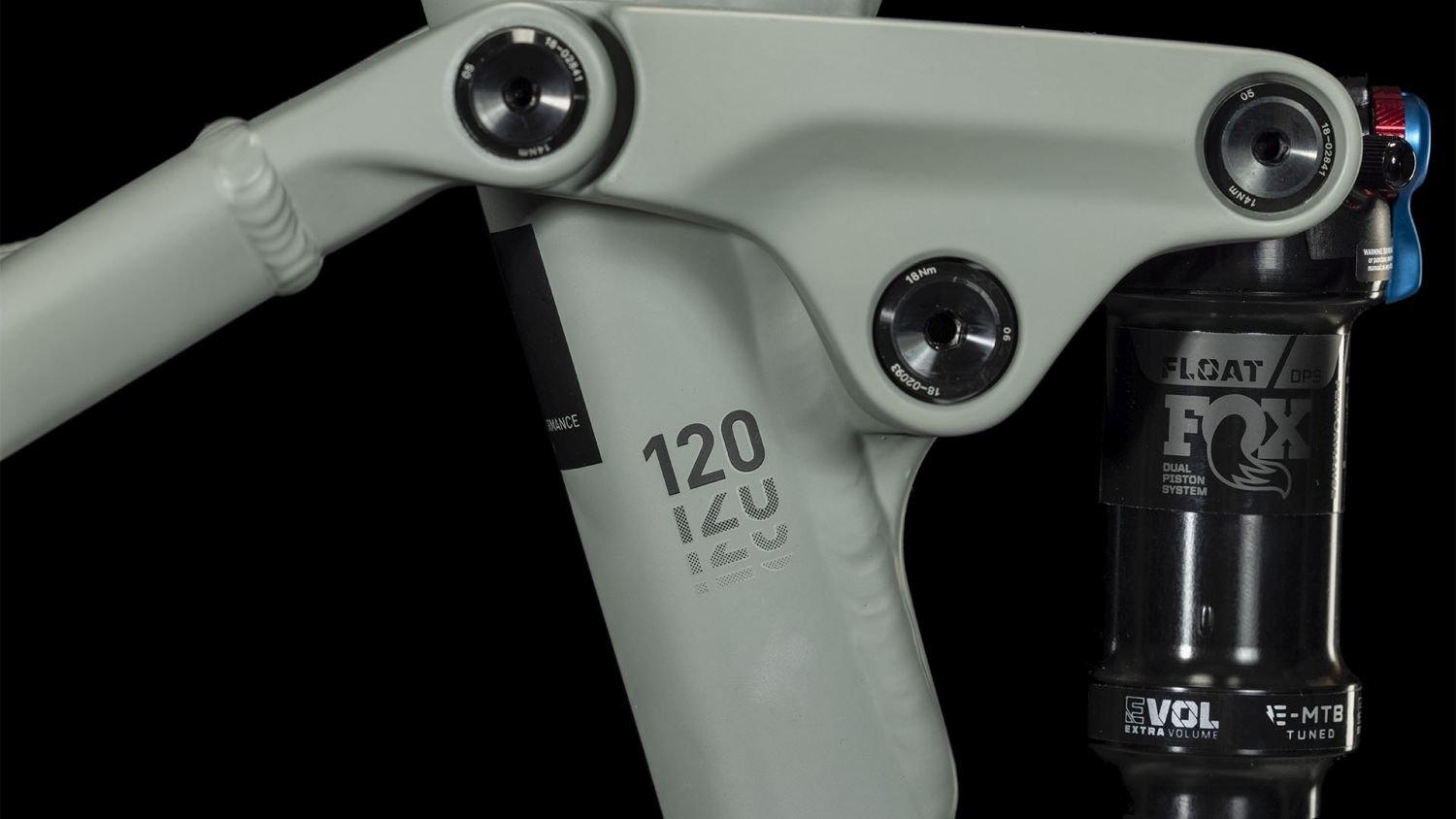 Cube Stereo Hybrid 120 SLX 750 swampgrey´n´black 2023 - Liquid-Life