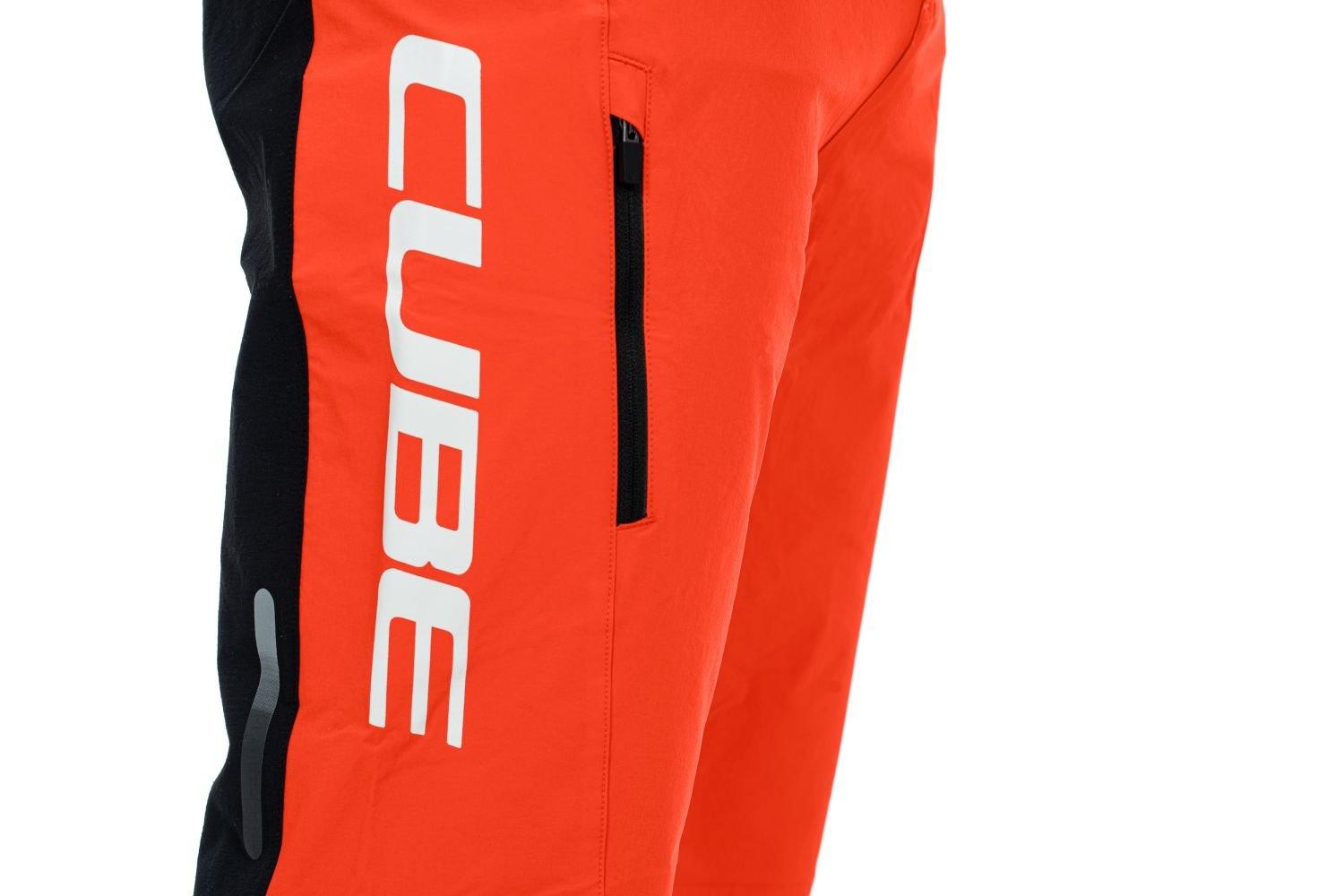 Cube TEAMLINE Baggy Shorts - Liquid-Life #Wähle Deine Farbe_Rot
