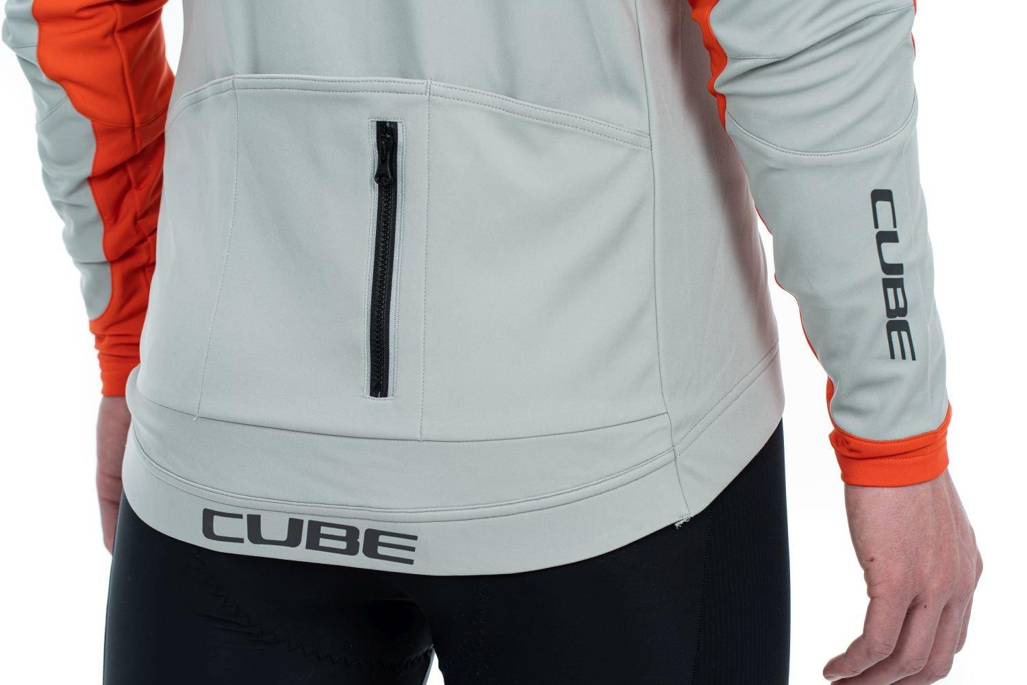Cube TEAMLINE Multifunktionsjacke - Liquid-Life #Wähle Deine Farbe_Rot Grau