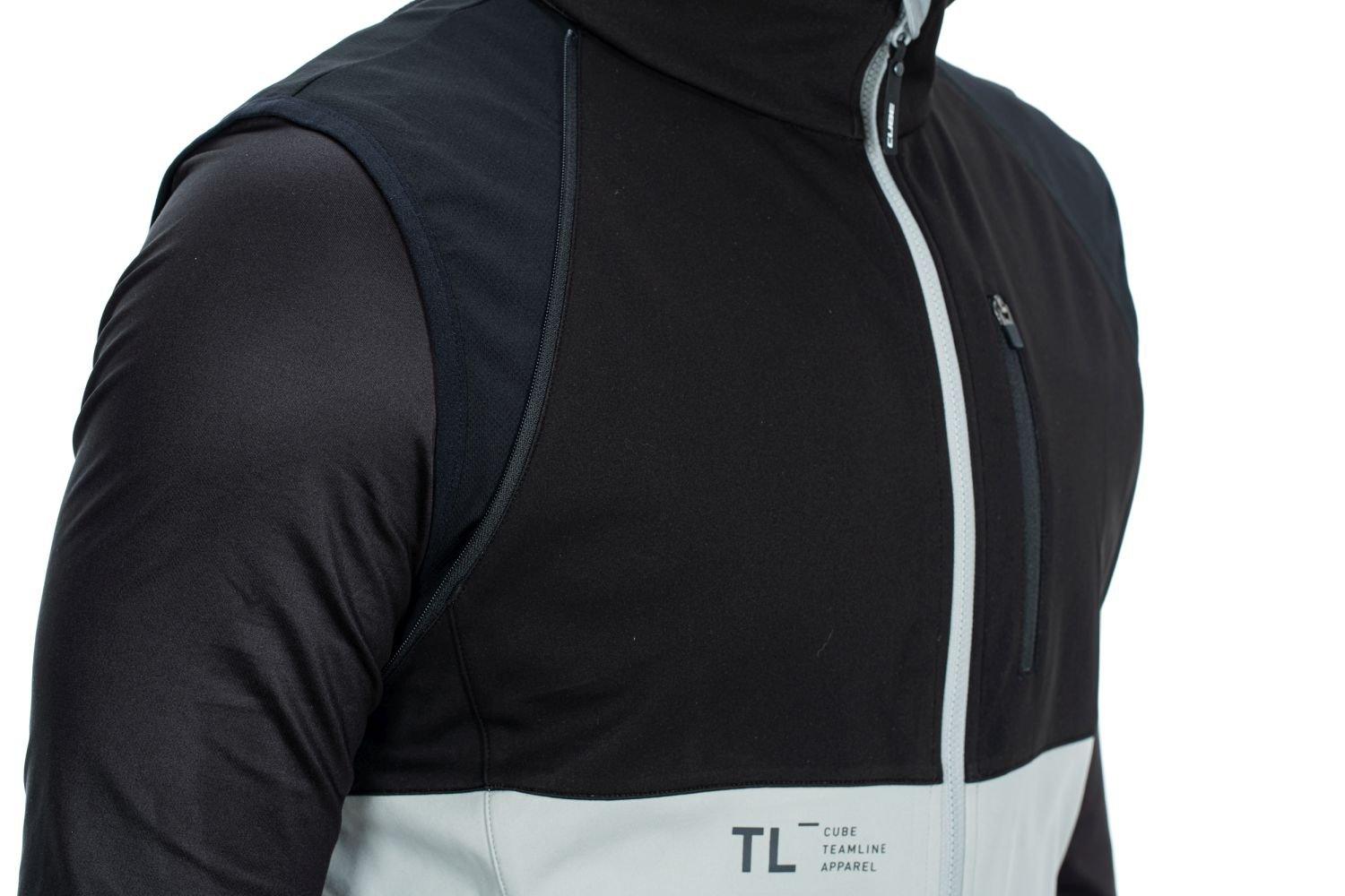 Cube TEAMLINE Multifunktionsjacke - Liquid-Life #Wähle Deine Farbe_Schwarz Grau