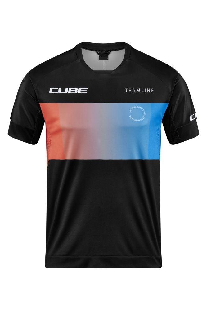 Cube TEAMLINE Rundhalstrikot kurzarm - Liquid-Life #Wähle Deine Farbe_Schwarz Blau Rot