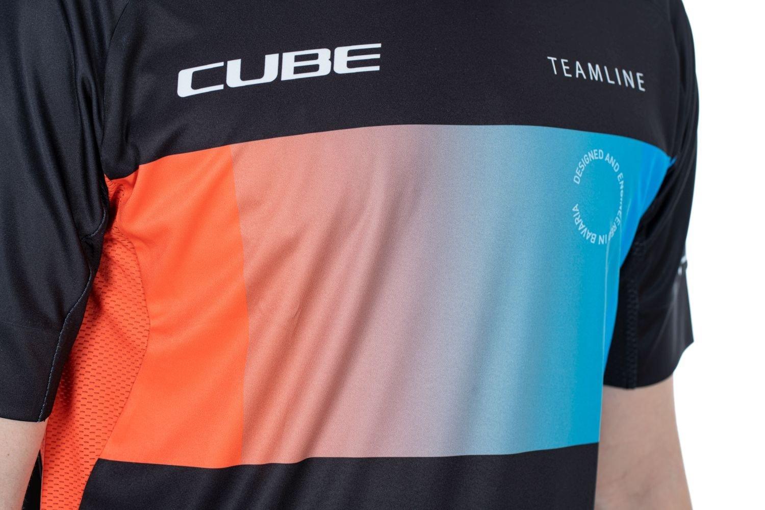 Cube TEAMLINE Rundhalstrikot kurzarm - Liquid-Life #Wähle Deine Farbe_Schwarz Blau Rot