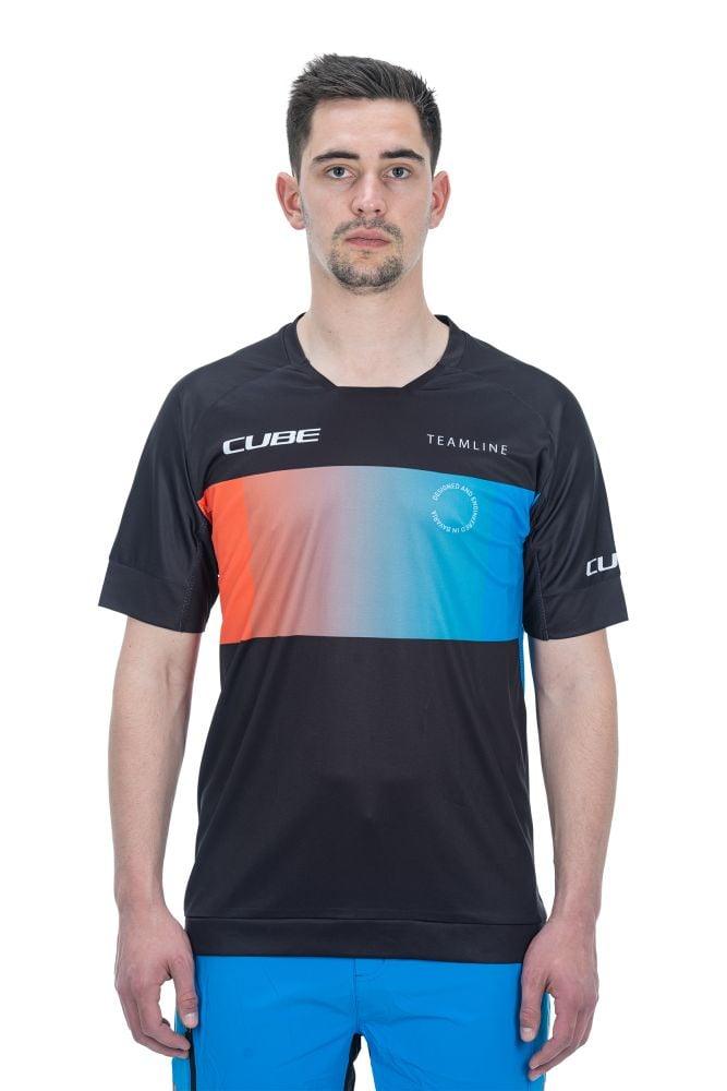 Cube TEAMLINE Rundhalstrikot kurzarm - Liquid-Life #Wähle Deine Farbe_Schwarz Blau Rot