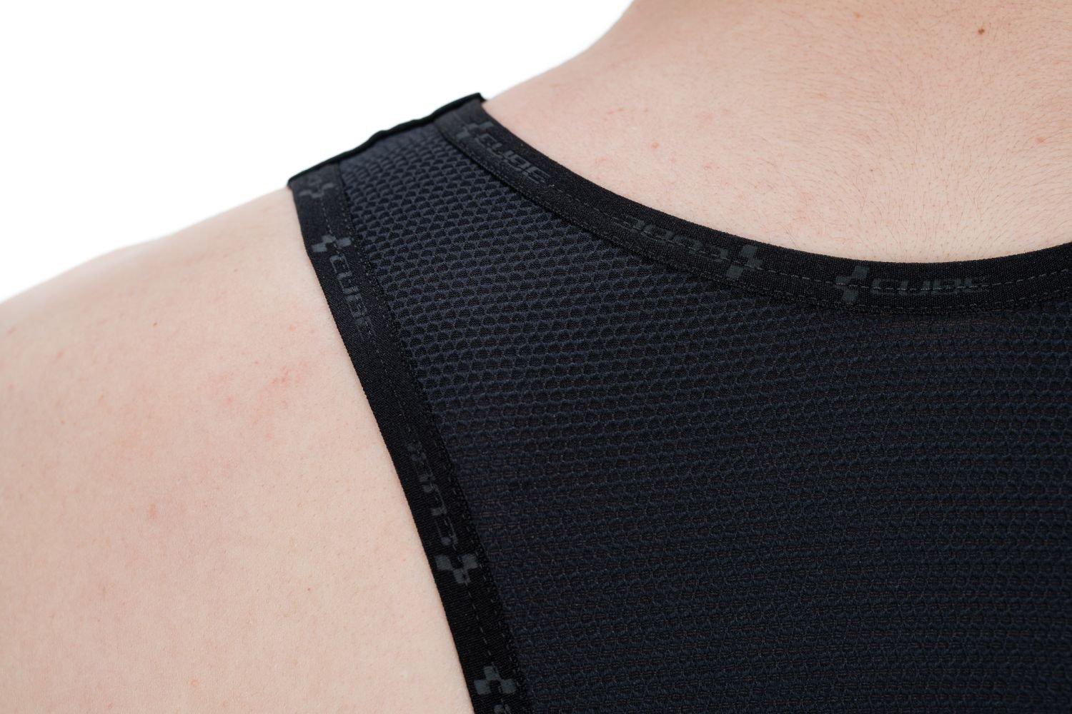 Cube TEAMLINE Trägerhose kurz - Liquid-Life #Wähle Deine Farbe_Schwarz