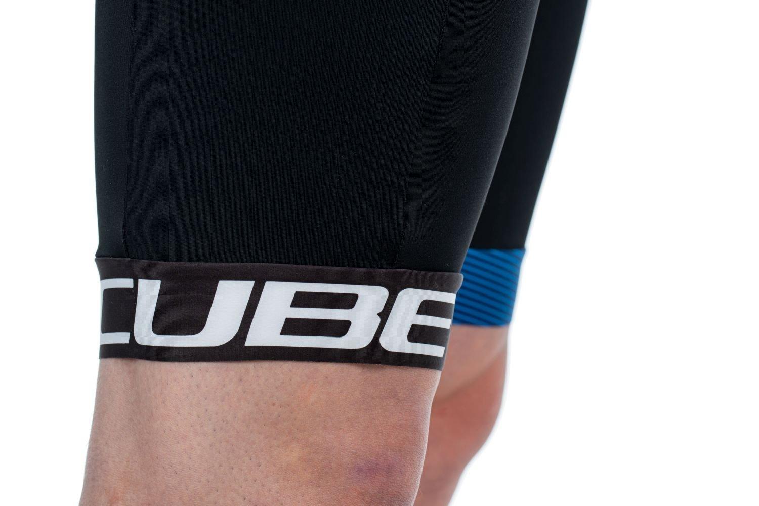 Cube TEAMLINE Trägerhose kurz - Liquid-Life #Wähle Deine Farbe_Schwarz Blau