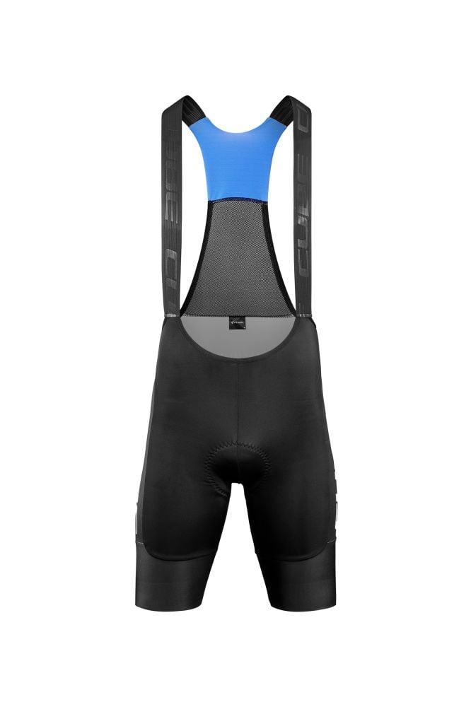 Cube TEAMLINE Trägerhose PRO kurz - Liquid-Life #Wähle Deine Farbe_Schwarz Weiß