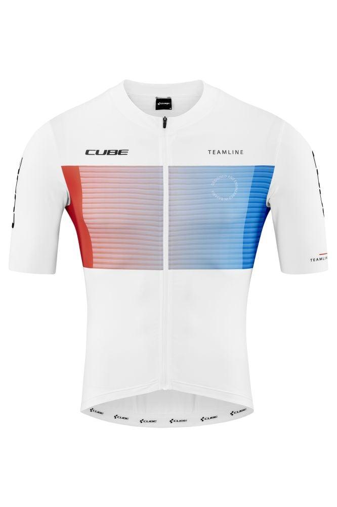 Cube TEAMLINE Trikot kurzarm - Liquid-Life #Wähle Deine Farbe_Weiß Blau Rot