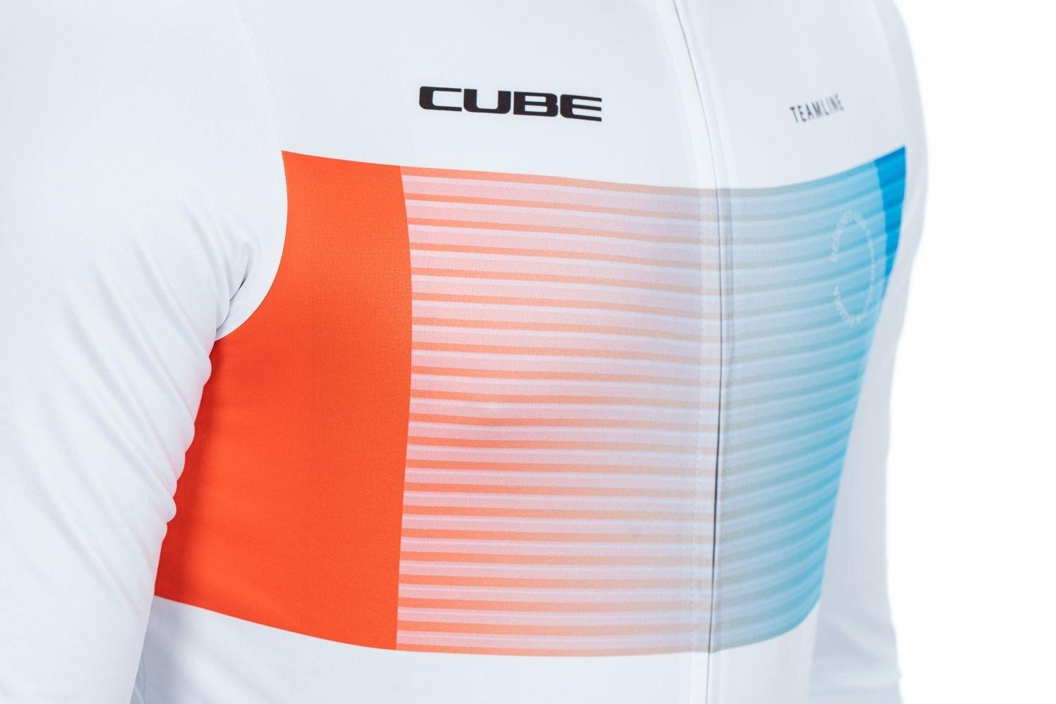 Cube TEAMLINE Trikot langarm - Liquid-Life #Wähle Deine Farbe_Weiß Blau Rot