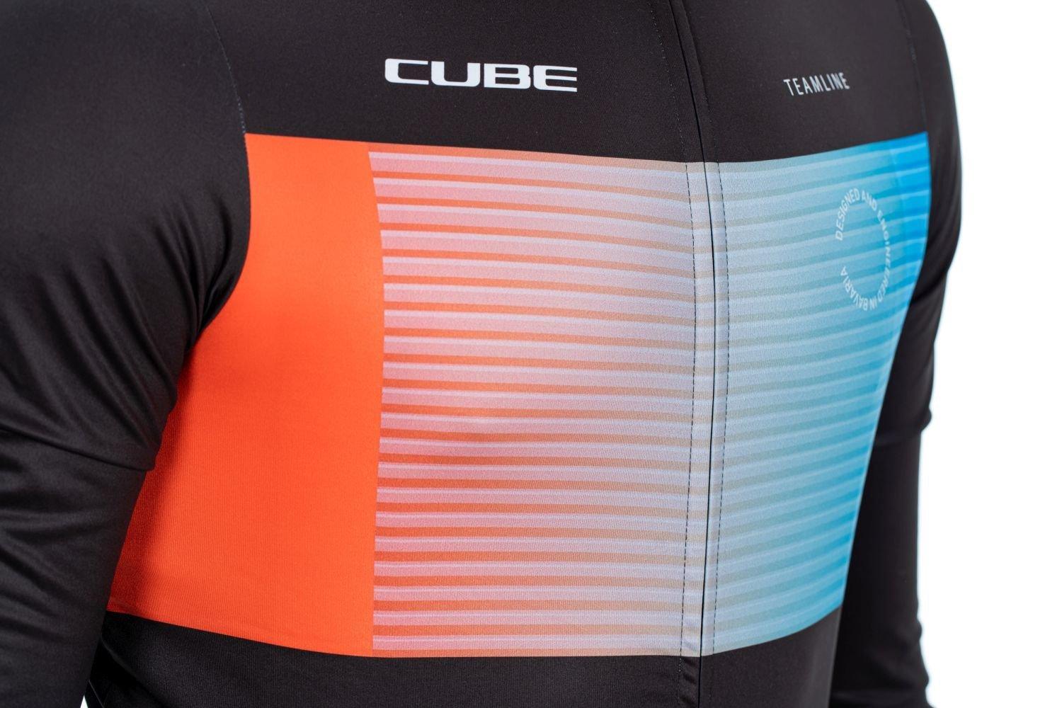Cube TEAMLINE Trikot langarm - Liquid-Life #Wähle Deine Farbe_Schwarz Blau Rot