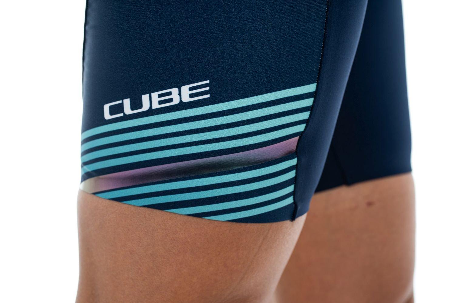 Cube TEAMLINE WS Radhose kurz - Liquid-Life #Wähle Deine Farbe_Blue´n´Mint