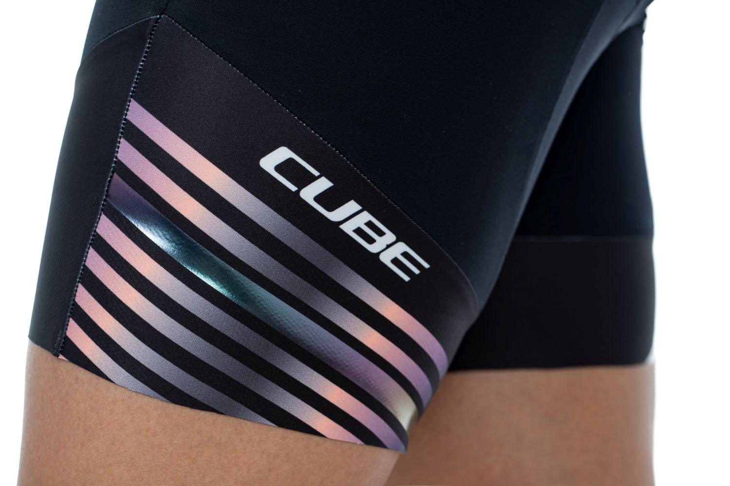 Cube TEAMLINE WS Radhose kurz - Liquid-Life #Wähle Deine Farbe_Schwarz Violett